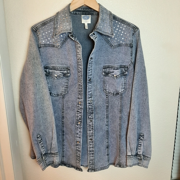diane gilman jean jacket